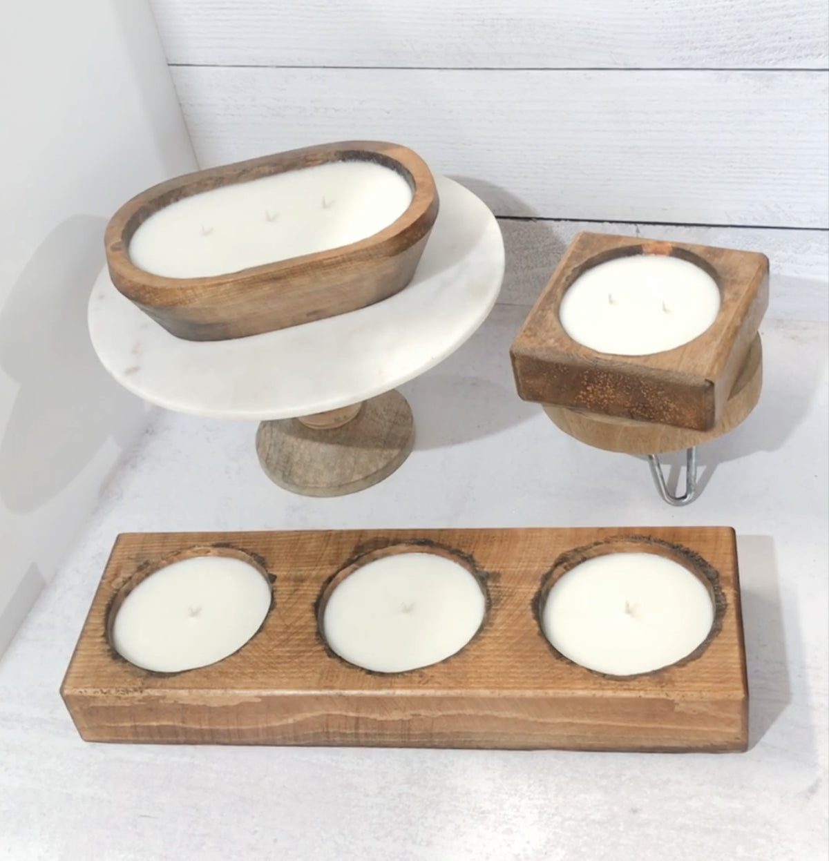 What Are Wooden Dough Bowl Candles?