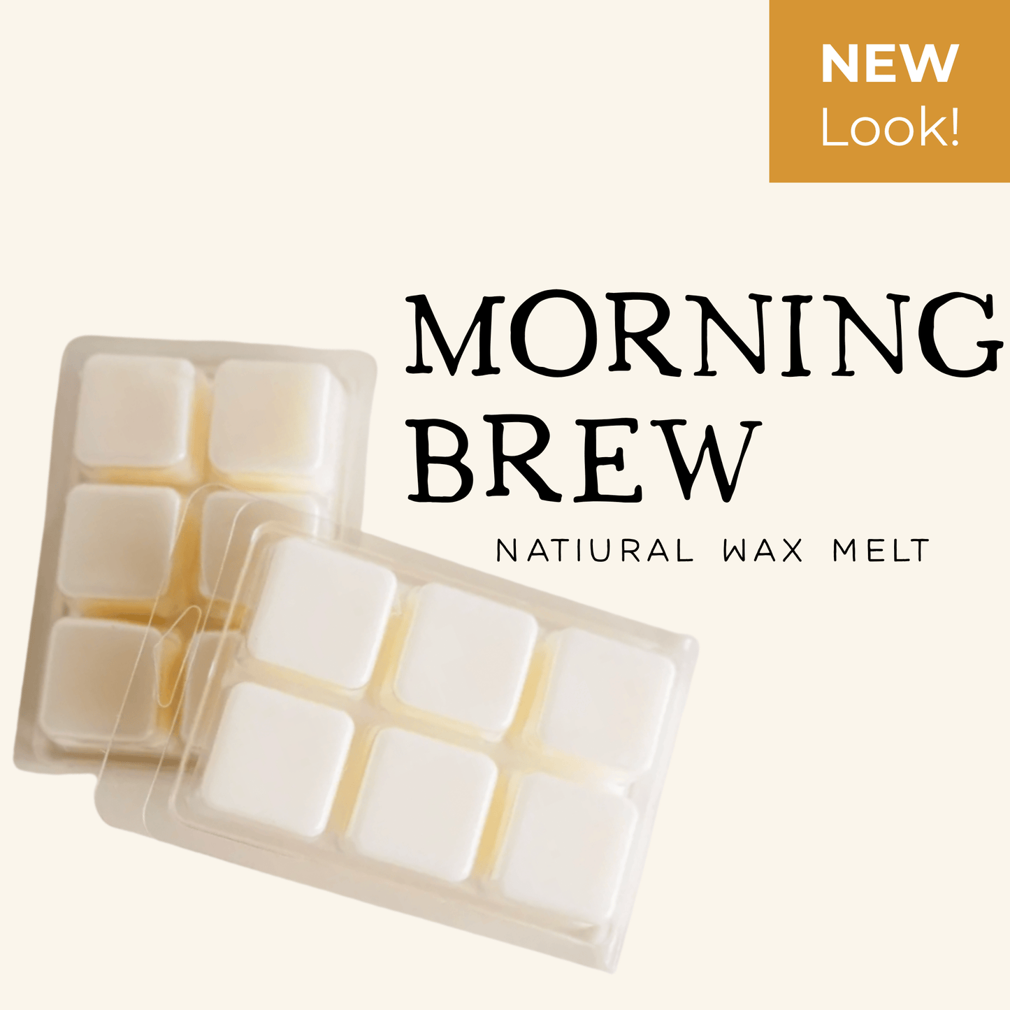 Morning Brew Wax Melt, 100% Natural Coconut Soy Wax Melt