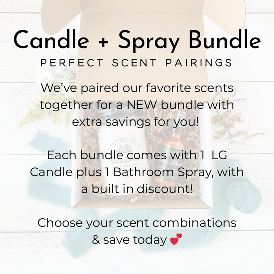 Candle + Spray Bundle, Bundle & Save, Scent Pair