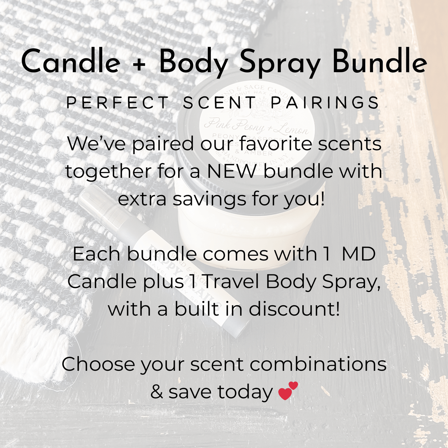 MD Candle + Body Spray Bundle