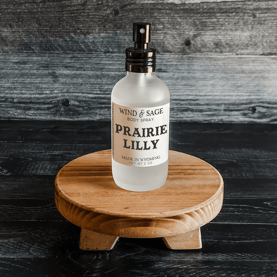 Prairie Lily Travel Body Spray, Phthalate & Paraben Free, Toxin-Free Body Mist