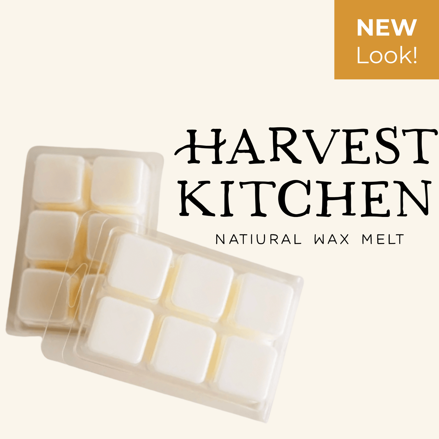 Harvest Kitchen Wax Melt, 100% Natural Coconut Soy Wax Melt