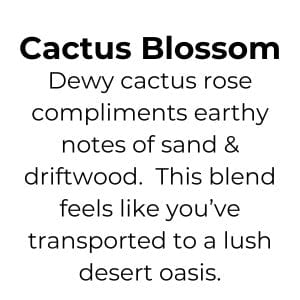 Cactus Blossom Wax Melt, 100% Natural Coconut Soy Wax Melt