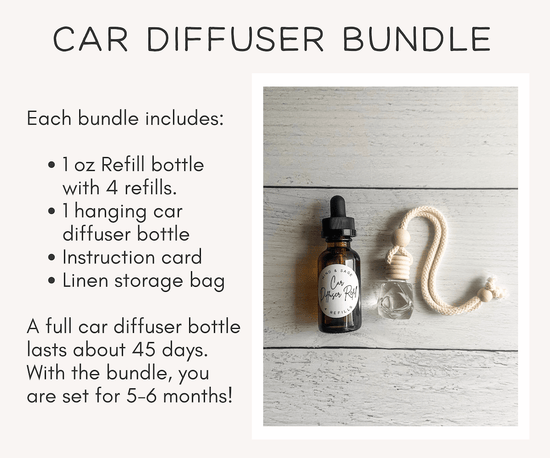 Volcano Car Diffuser Bundle