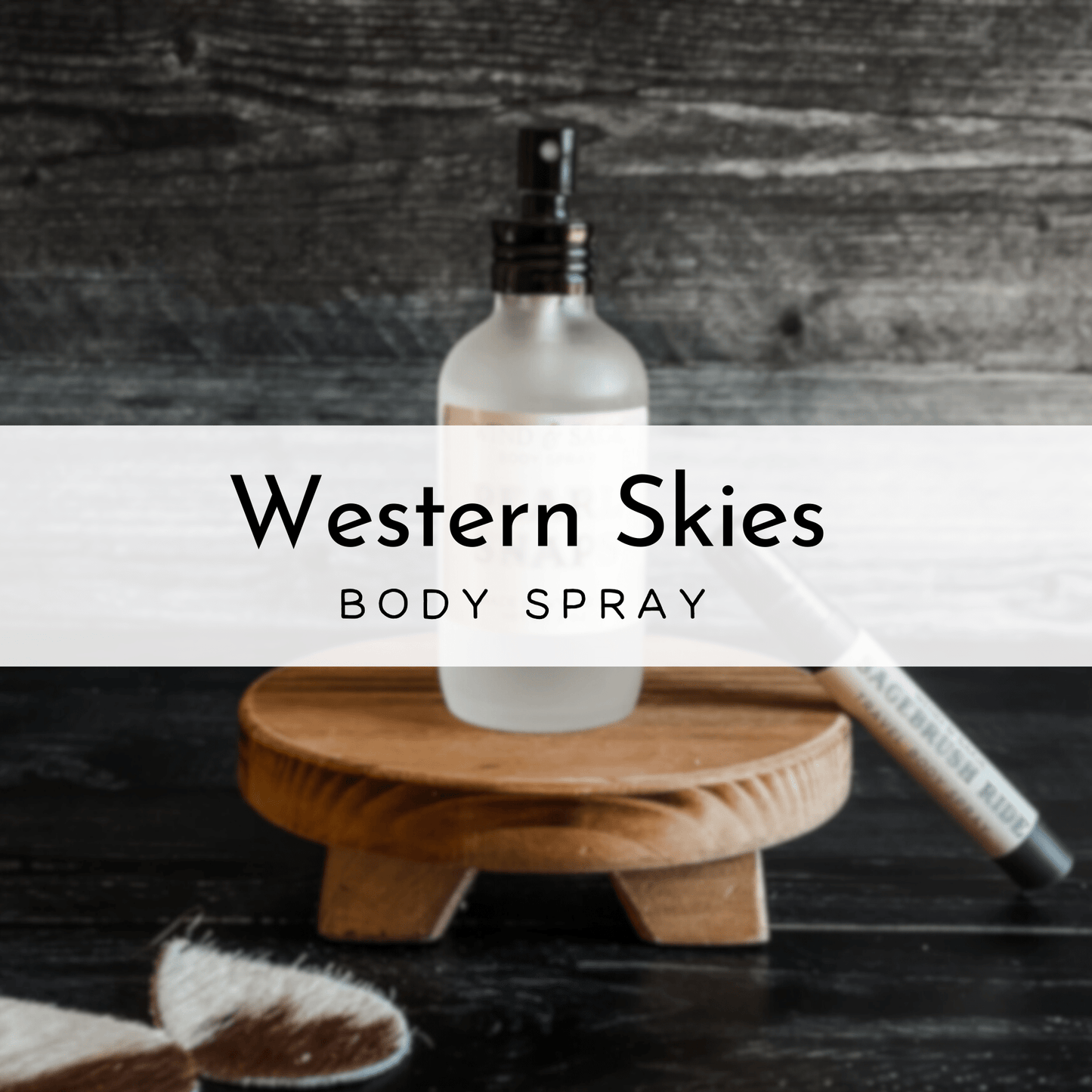 Western Skies Travel Body Spray, Phthalate & Paraben Free, Toxin-Free Body Mist