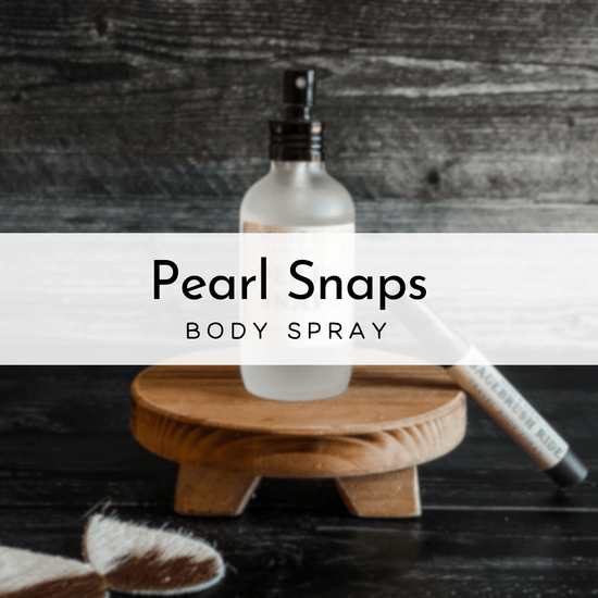 Pearl Snaps Travel Body Spray, Phthalate & Paraben Free, Toxin-Free Body Mist