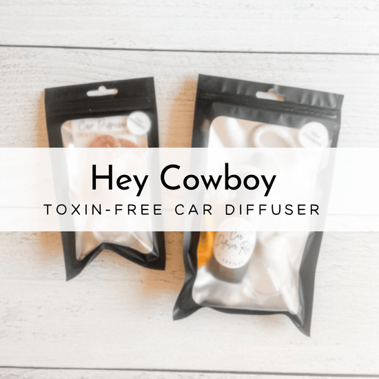 Hey Cowboy Hanging Car Diffuser