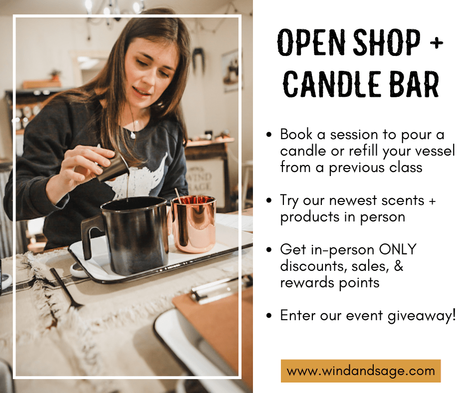 Oct 19 Candle Bar Reservation