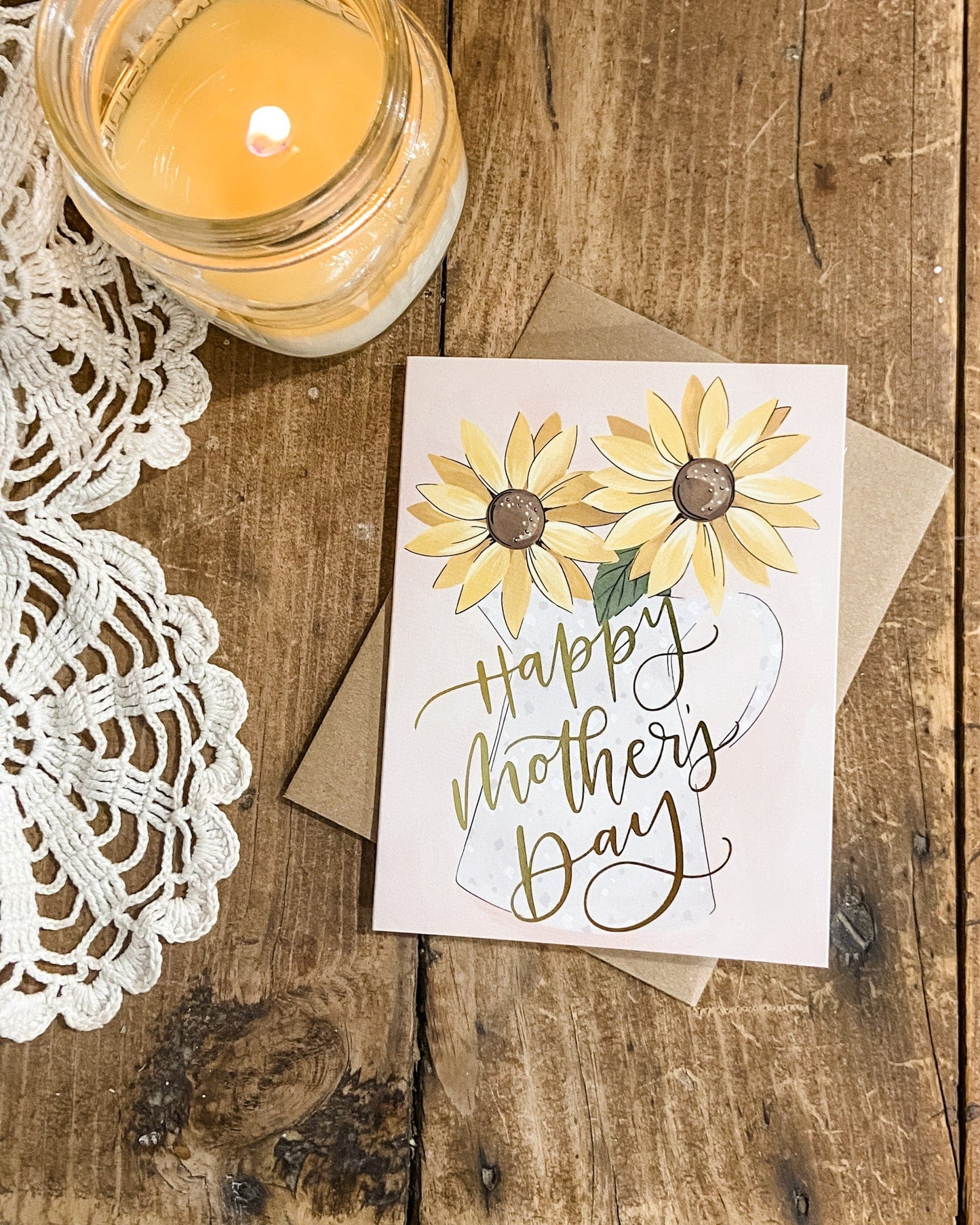 Mother's Day Sunflowers Greeting Card