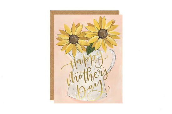 Mother's Day Sunflowers Greeting Card